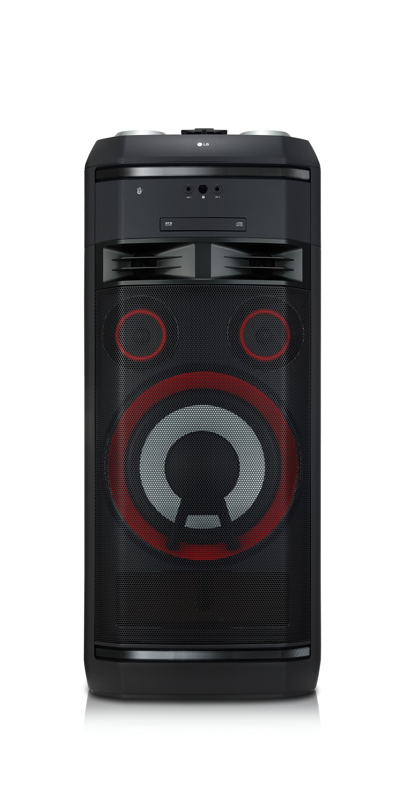 A front view of LG XBOOM model CL100