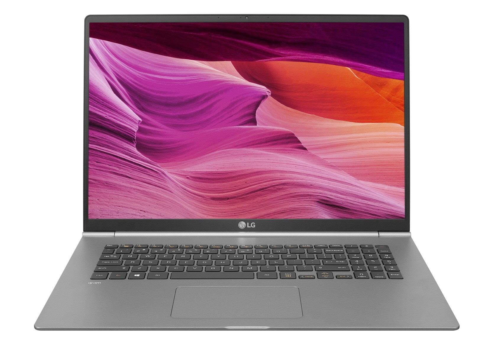 A front view of LG gram