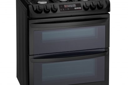 LG oven for smart kitchen solutions with door closed
