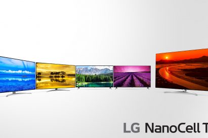 A front view of the LG NanoCell TV Range