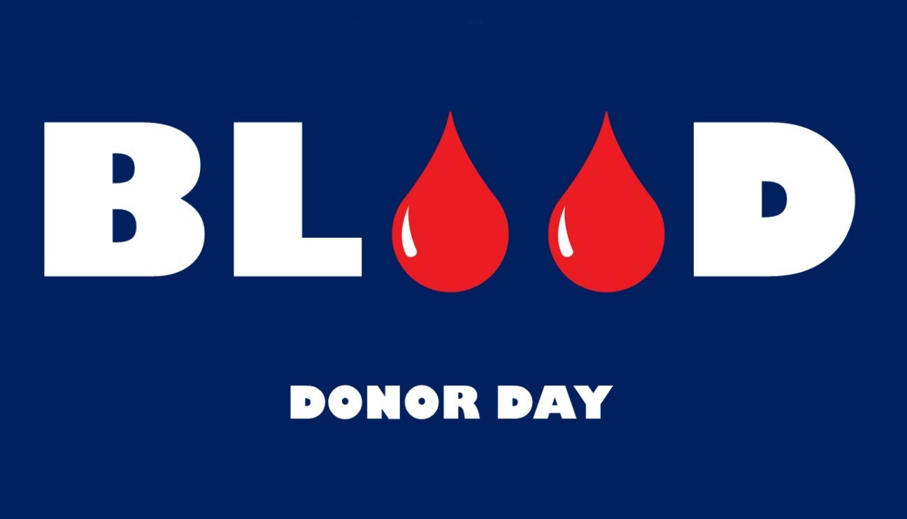 The logo of LG Russia’s blood donation campaign