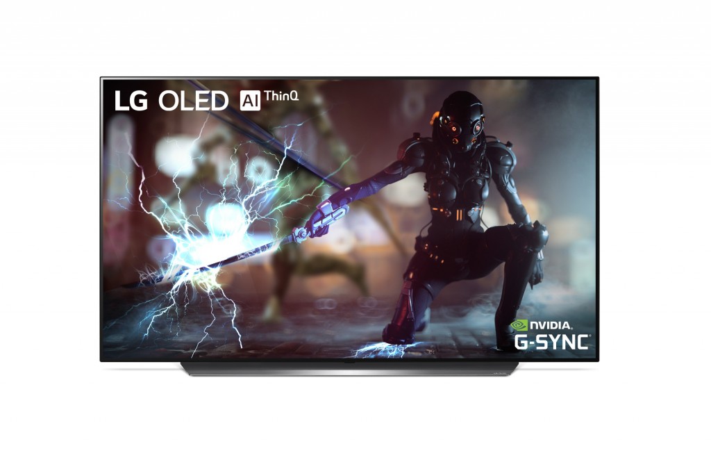 NVIDIA G-SYNC on LG OLED TV model C9