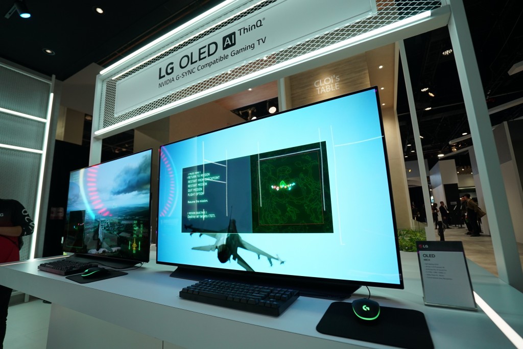 Two LG OLED AI ThinQ gaming TVs showcased in Las Vegas at CES 2020