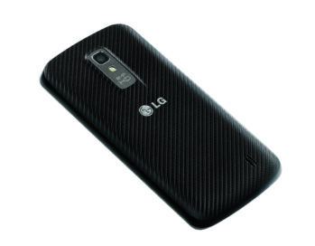 Rear view of LG Nitro HD