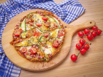 A mouthwatering pizza recently prepared at home with the help of LG NeoChef