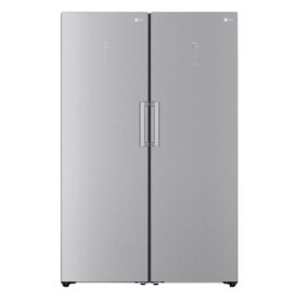 Front view of the updated LG Fridge and Freezer pair