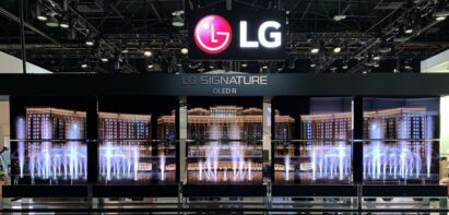 LG SIGNATURE OLED R featured at the LG Electronics CES 2020 Booth