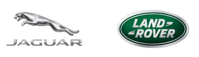 Logos of Jaguar and Land Rover
