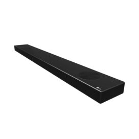 LG Soundbar SP9YA at a 45-degree angle