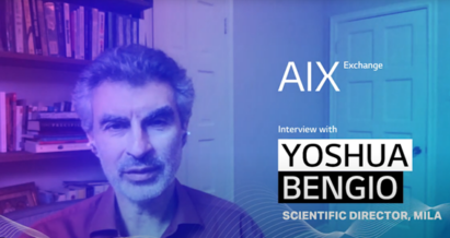 A photo of Yoshua Bengio, the 2019 Turing Award-winning AI researcher and founder of Mila