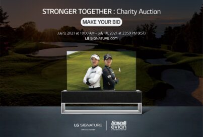 LG SIGNATURE Supports Worthy Cause with “STRONGER TOGETHER” Charity Auction