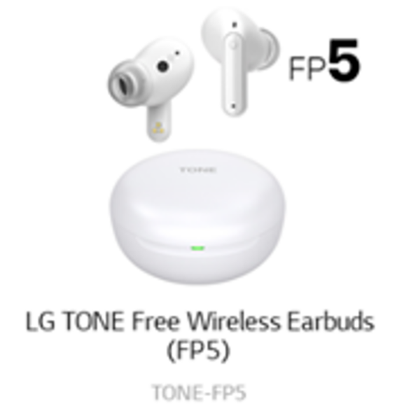 LG TONE Free FP5 White