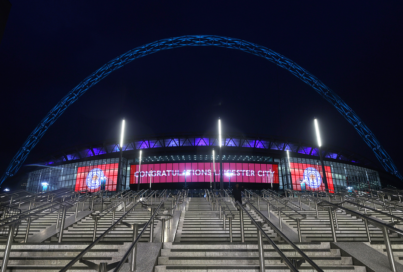 New Eye-Catching LED Signage at London’s Wembley Stadium Welcomes Spectators Back