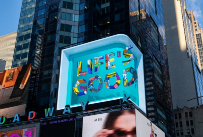 Dynamic 3D Campaign Lights Up New York’s Times Square