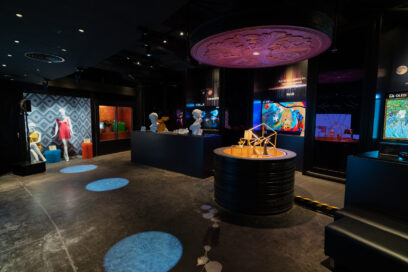 An overall look inside the LG Experience Museum in Hong Kong.