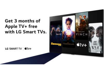 LG to Offer Customers Apple TV+ Three Month Trial