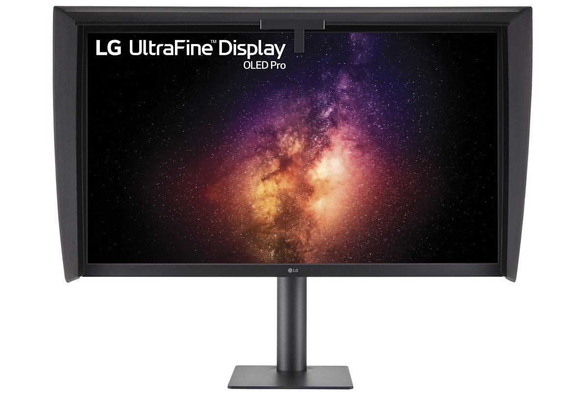 LG UltraFine Display OLED Pro monitor – front view