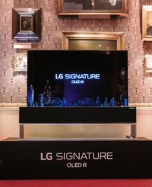 LG SIGNATURE OLED R showcased in the Royal Albert Hall