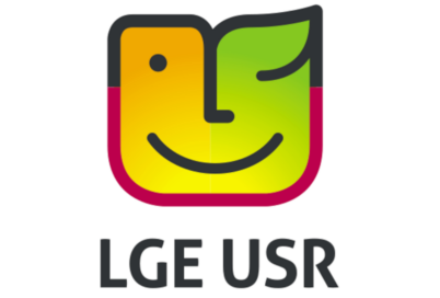 The logo of LG Electronics