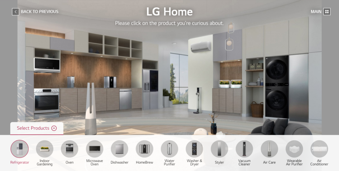 At CES 2022, LG is presenting its vision for an enhanced lifestyle and a better future for all. LG’s new home appliances will be featured in the virtual exhibition halls aptly named LG Home, LG Home by Objet Collection and LG ThinQ.