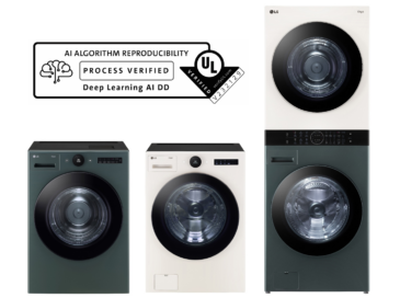 LG’s laundry appliances equipped with Artificial Intelligence Direct Drive (AI DDTM) technology received AI Algorithm Reproducibility Process Verification from UL.