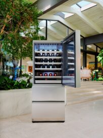 LG SIGNATURE Wine Cellar displayed in a prestigious area