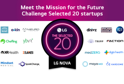 LG NOVA Sets Future Vision With Announcement of ‘Selected 20’ Startups