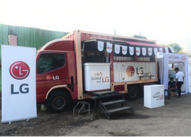 The image of Food Truck provided by LG Indonesia