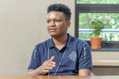 Yimenu Weldeyes Adefris, technical support assistant with the LGEME Gulf SVC Team