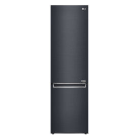 LG's new bottom freezer with top-tier energy efficiency in matte-black finish