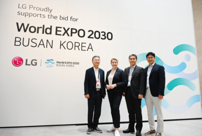 LG Advocates Busan for World Expo 2030 at The Amundi Evian Championship