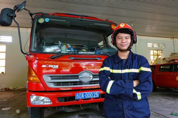 Captain Thai Ngo Hieu, one of the honored faces of the Kindness of Vietnam program