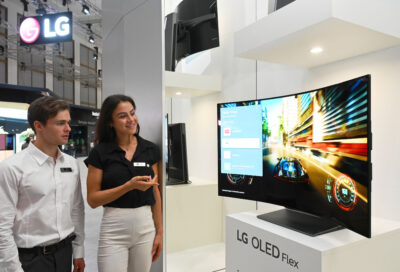 LG OLED Flex newly unveiled at IFA 2022
