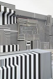 LG OLED-powered “Into the Maze” installation by the German artist, Tobias Rehberger, at Frieze London 2022