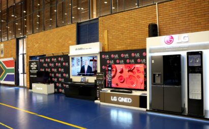 LG OLED TV, QNED TV, refrigerator and more displayed at the Ambassador's Taekwondo Cup in South Africa