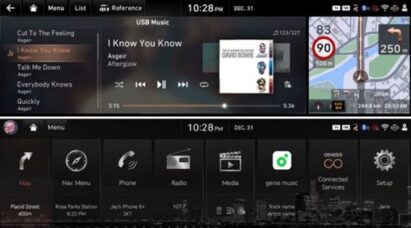 Genesis Infotainment UX Design