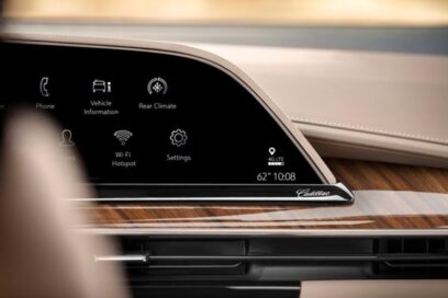 LG automotive display in the 2021 Cadillac Escalade