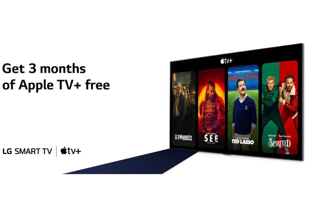 LG Smart Customers Get Ready the Holidays With Three Month Free of Apple TV+ | LG NEWSROOM