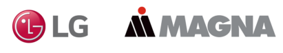 LG and Magna logos