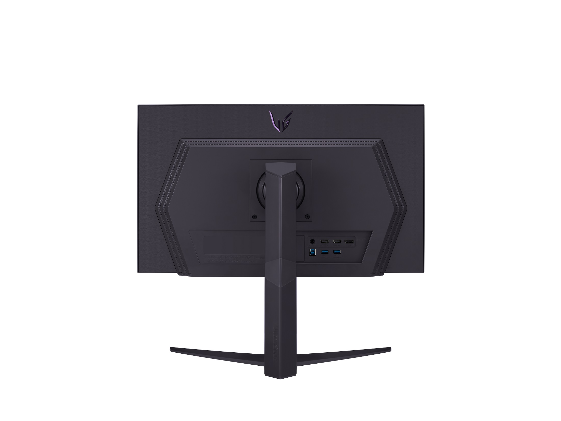 Rear part image of LG UltraGear 25GR75FG with the light off