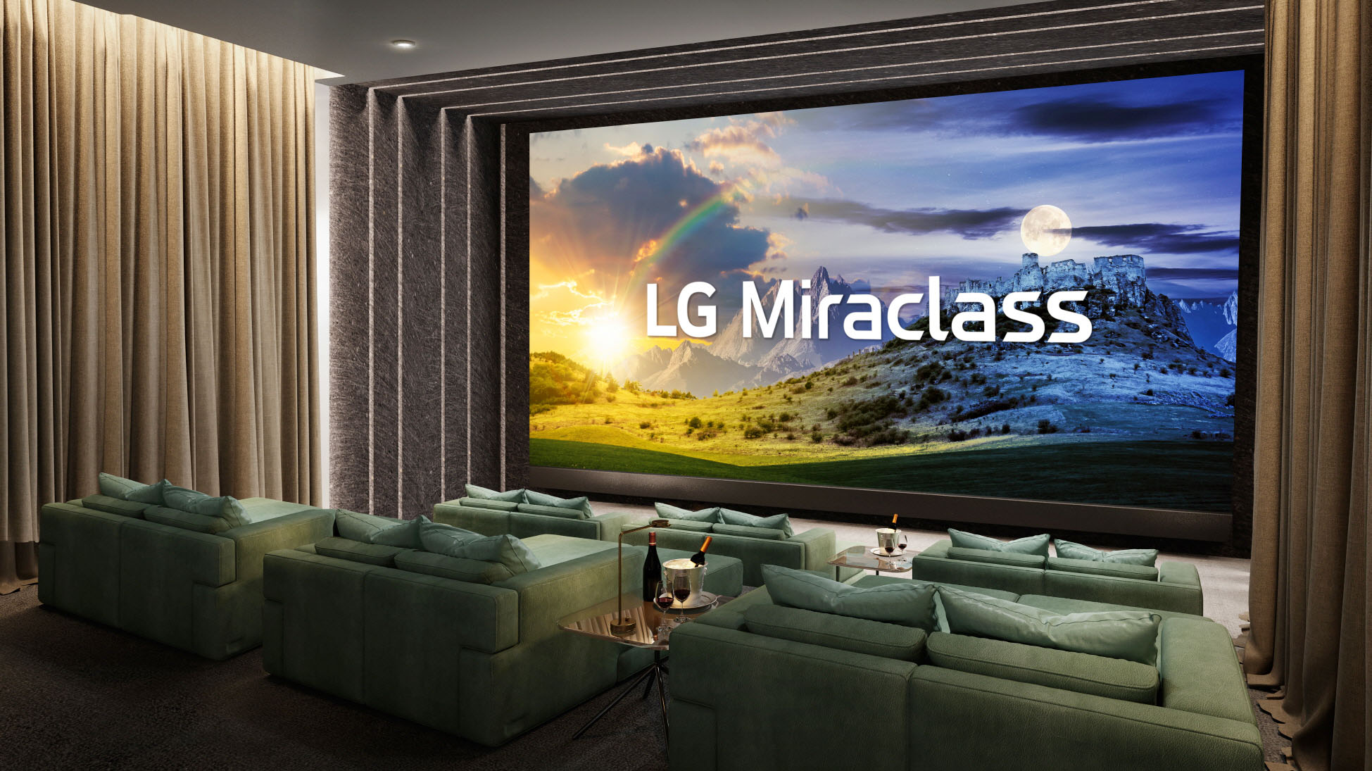 LG Miraclass display in a premium cinema