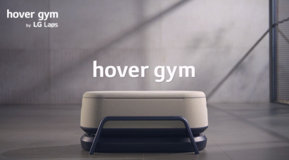 An image of a product from hover gym, a space-saving fitness solution