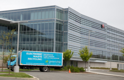 The photo of LG's North American headquarters located in New Jersey