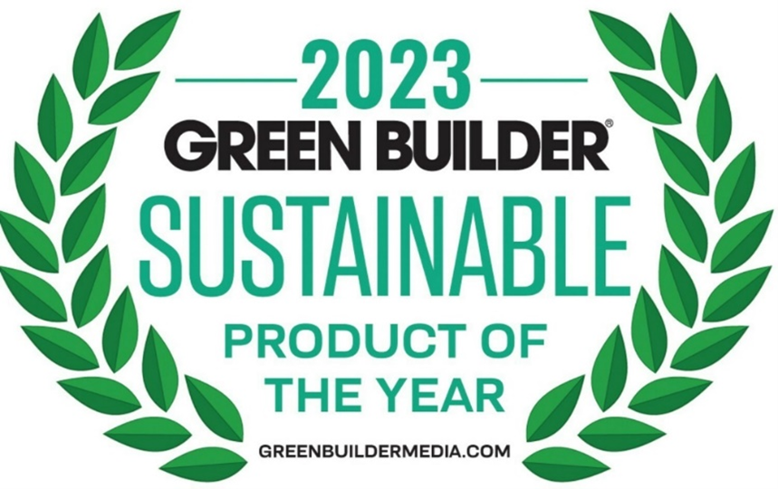 Logo of 2023 Green Builder Sustainable Products of the Year