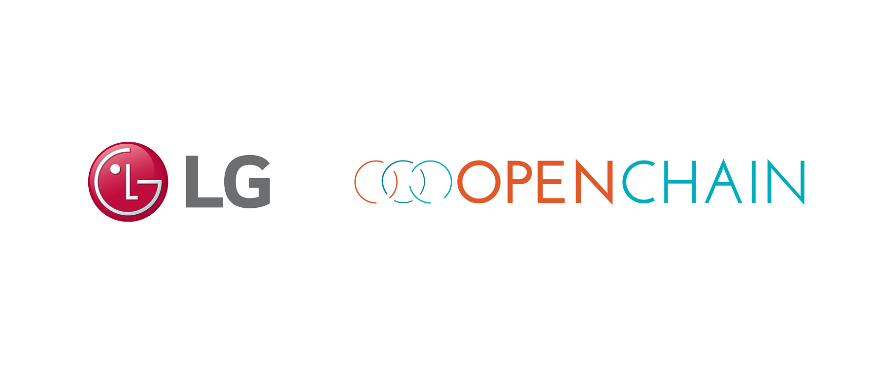 Logos of LG and the Linux Foundation’s OpenChain Project placed side-by-side