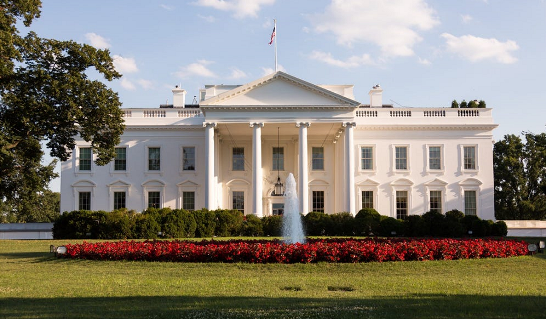 A photo of a White House