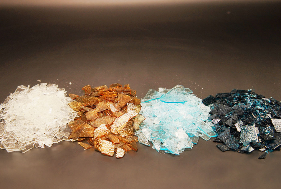 The picture of the LG glass powder