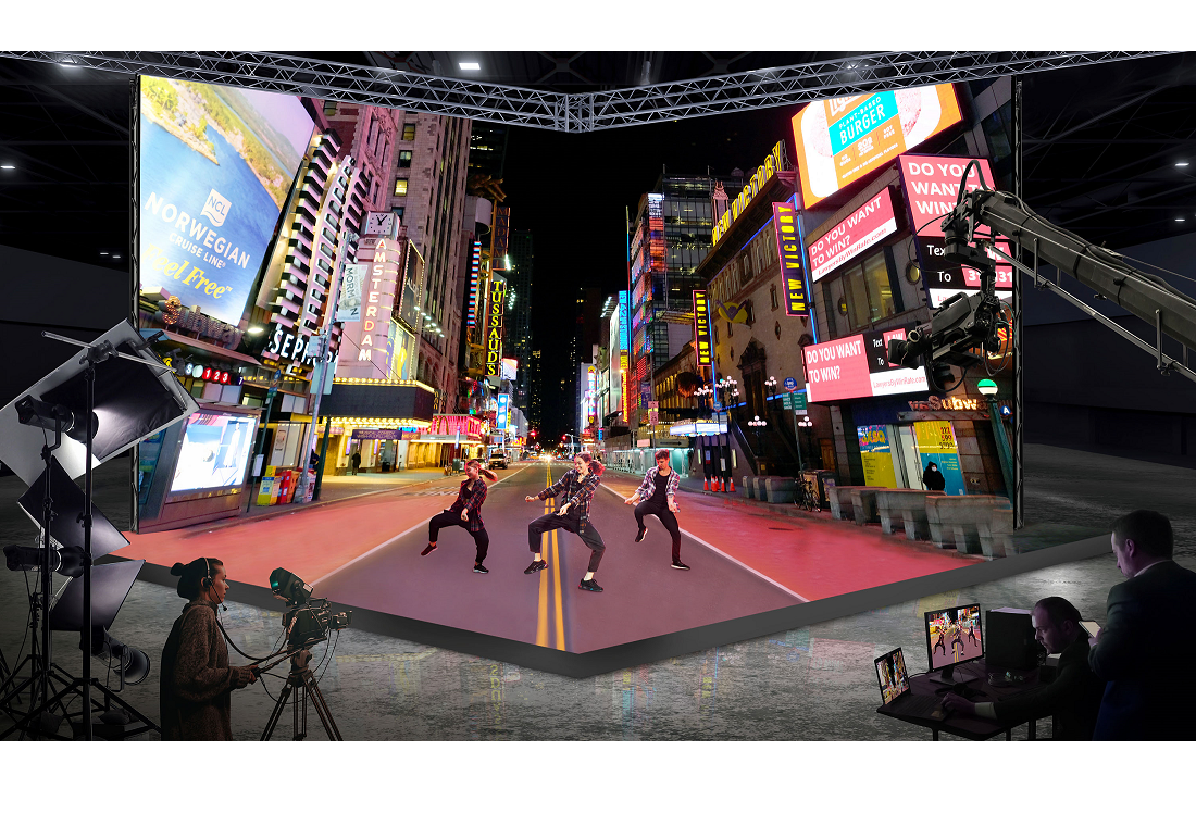 LG Launches Micro LED Display for Virtual Production Studios