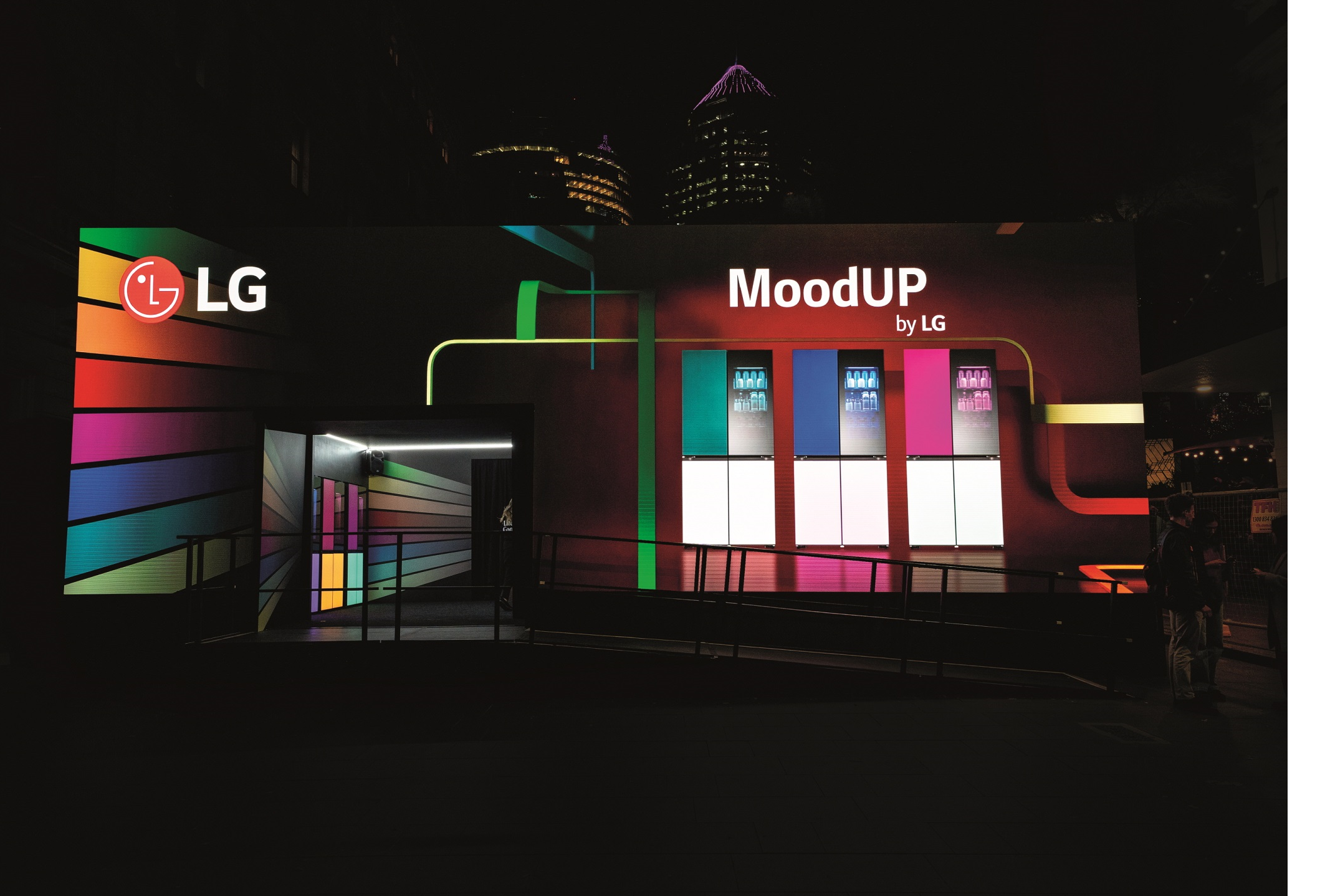 LG InstaView Fridge to Lift the ‘MoodUP’ at Vivid Sydney 2023