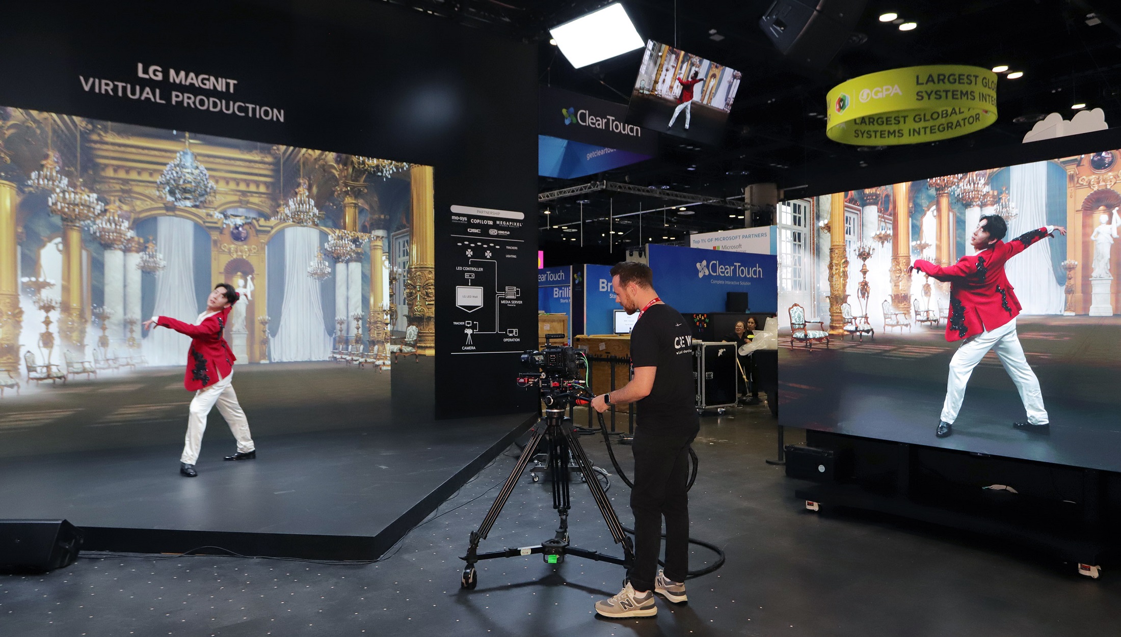 Commercial shooting demonstration with the LG MAGNIT Virtual Studio